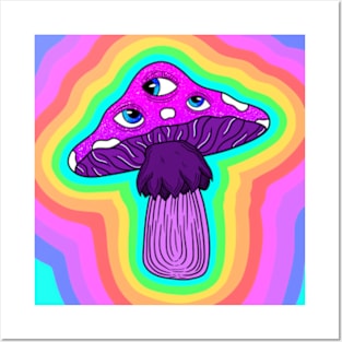 Full Mushroom Sees All Posters and Art